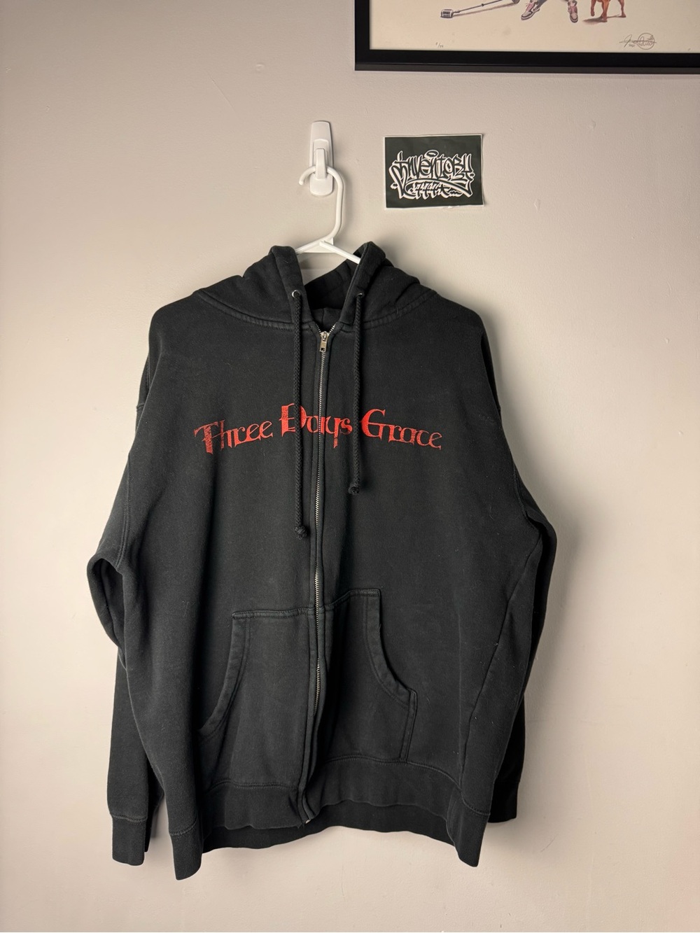 Three Days Grace Zip Hoodie